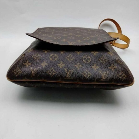 100% Authentic Louis Vuitton Musette Brown Monogram Shoulder Bag - Picture 5 of 9